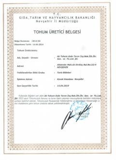 Tohum-Üretici-Belgesi